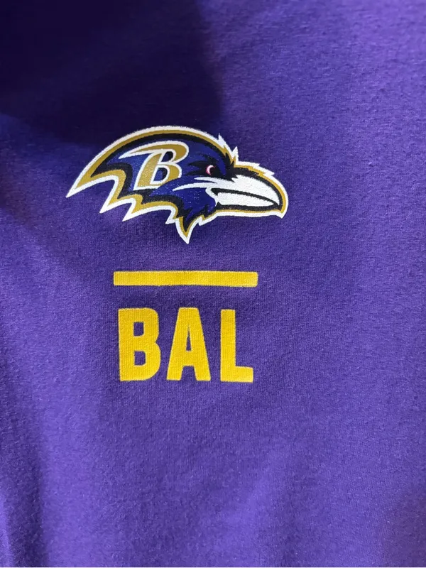 NFL Under Armour Baltimore Ravens Combine Authentic 1/4 Zip Pullover Women's L - Image 4