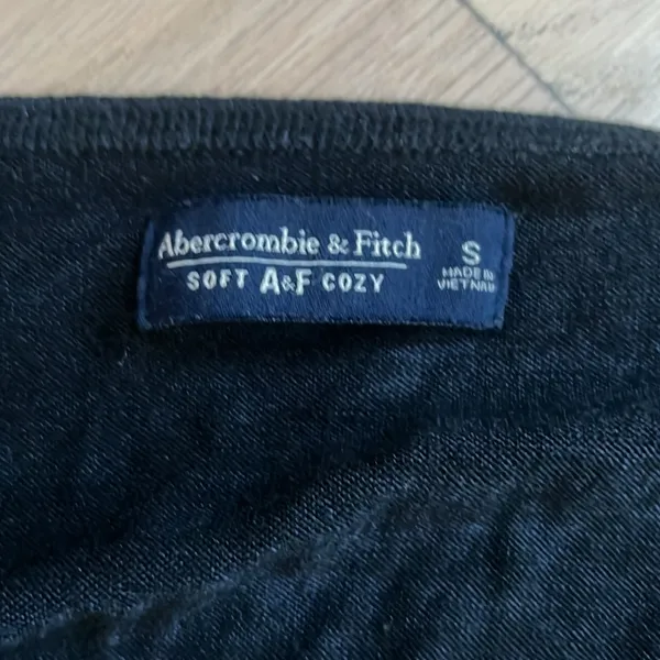 Abercrombie and fitch thong black long sleeve bodysuit “soft cozy” line sz small - Image 3