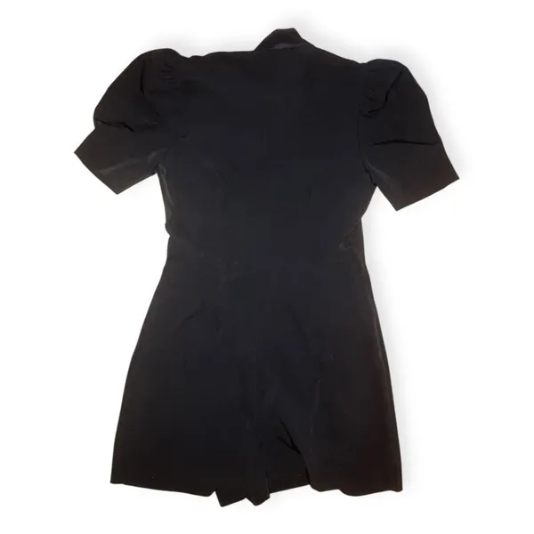 ASOS Design Womens Black Double Breasted Blazer Romper - Image 2