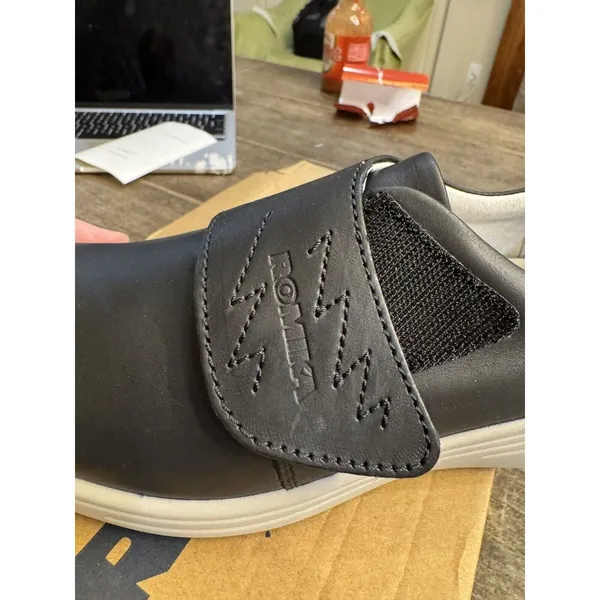 Romika Madeira Comfort Sneaker Black Size 37‎ US 6.5 German 22224 Embroidered - Image 2
