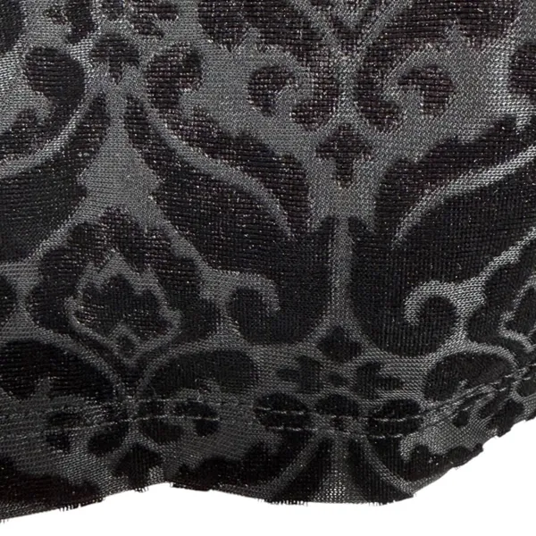 NWT Talbots Womens Velvet Jacquard Damask V-Neck Sheath Dress Black Size Large - Image 16