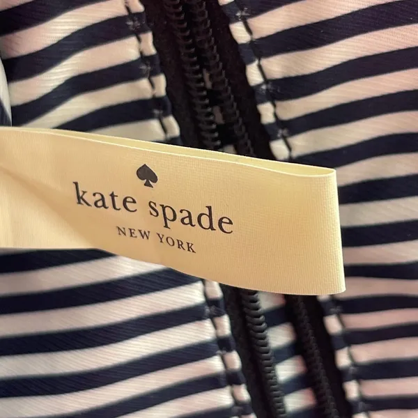 Kate Spade Lincoln Square Garret Leather Colorblock Chain Shoulder Handbag OS - Image 9