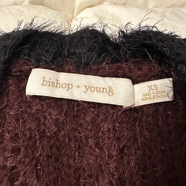 Bishop + Young Bianca Cardigan Sweater V-Neck - NWT - Size XS - Image 7