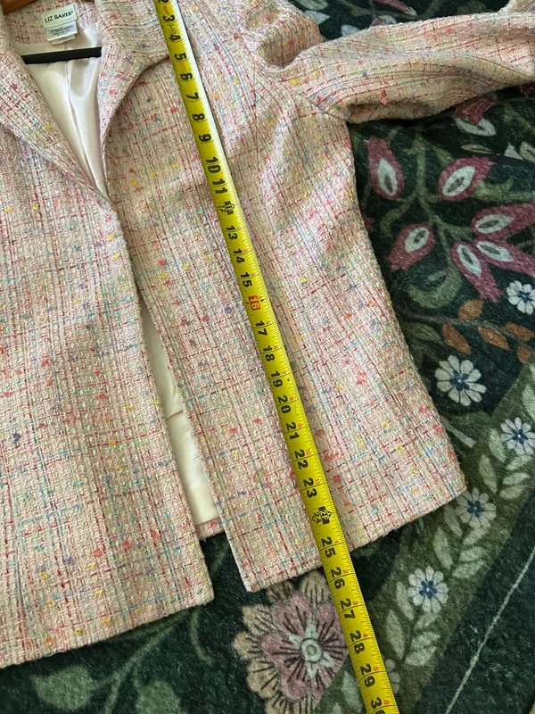 Vintage pink blazer - Image 5