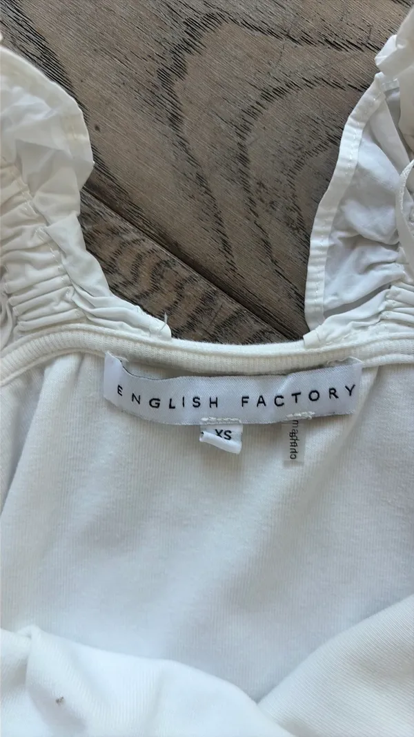 White English Factory Top - Image 2