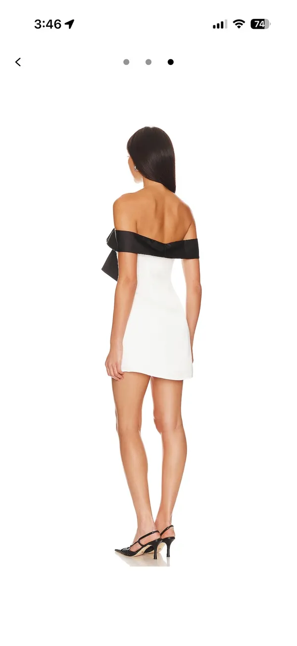 Revolve More To Come Mini Dress White - Image 2