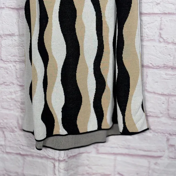 Sweeney Sweater Dress in Squiggle Stripe SHOW ME YOUR MUMU Size Small - Image 7