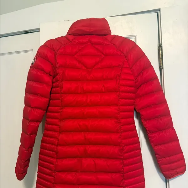 Canada Goose Red Puffer Jacket - Image 3