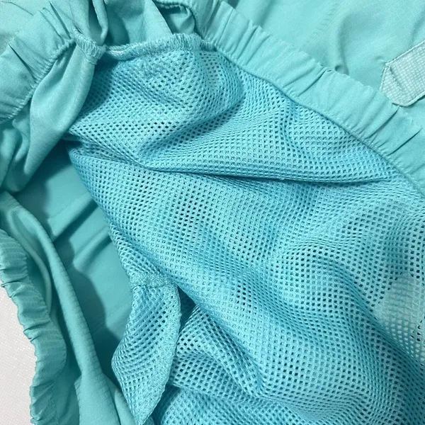 Columbia Womens Blue Green PFG Henley Hooded Windbreaker Fishing Jacket Medium - Image 8