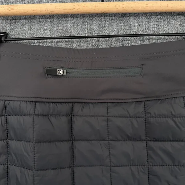 Little Donkey Andy Womens Padded Quilted Insulated Skirt Gray Small Running Golf - Image 4