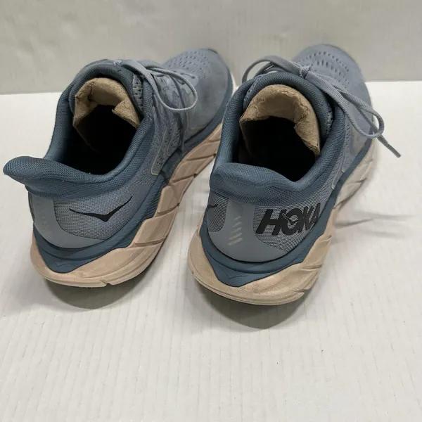 Hoka One‎ One Arahi 5 Running Shoes Womens Size 9.5 Blue Mesh Stability Sneakers - Image 3