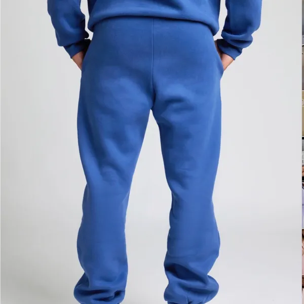Comfrt Medium Pacific Blue Joggers - Image 2