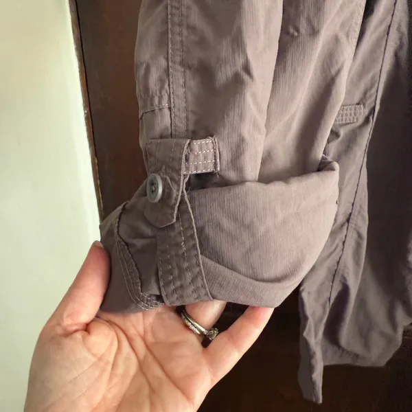 THE NORTH FACE | Dark Gray Convertible Roll up Hiking Pants | Size 8 Short - Image 5