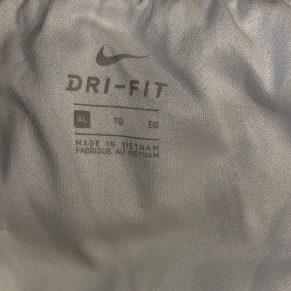 Nike Women's white Athletic lined Shorts - Image 5