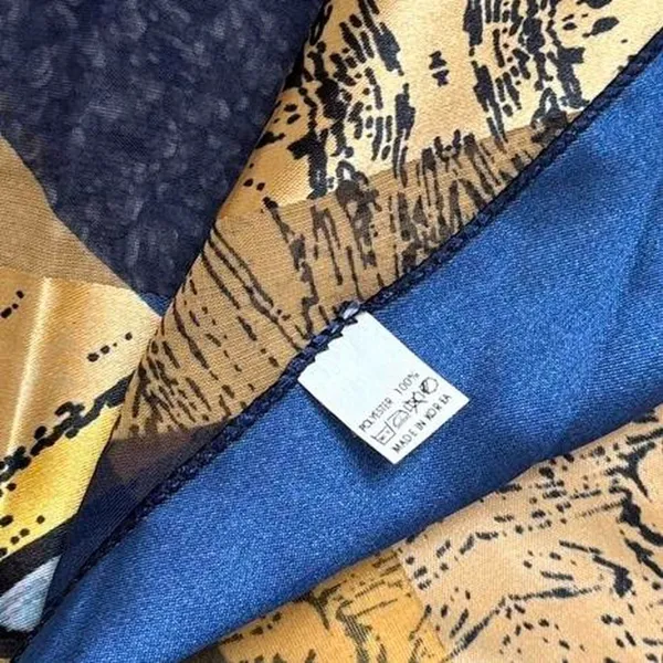 Picasso Scarf Blue - Image 3