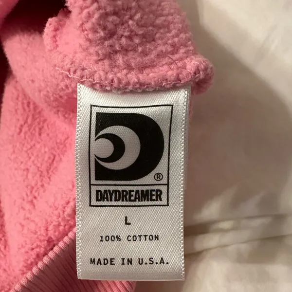 Daydreamer The Doors Crewneck Pink Cozy Sweatshirt - Size L - Image 8