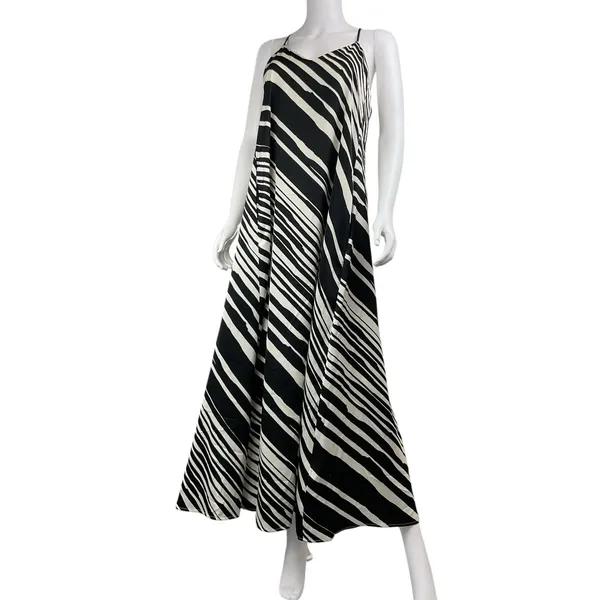 Nicole Miller Palma‎ Satin Maxi Dress Women's - Image 2