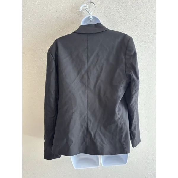 Sanctuary Black Double Breasted Blazer Women’s XL Gold Button Ponte‎ - Image 2