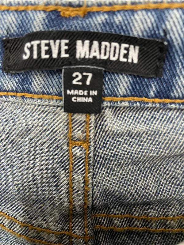 Steve Madden cuffed straight-leg jeans - Image 3