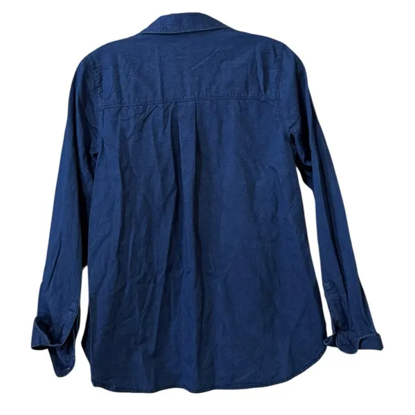 Old Navy Women Size Small The Classic Shirt Button Down Cotton‎ Teacher Casual - Image 2