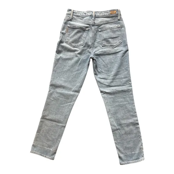 PAIGE Sarah Slim Jeans Womens Size 28 Light Wash Button Fly Cropped Leg - Image 3