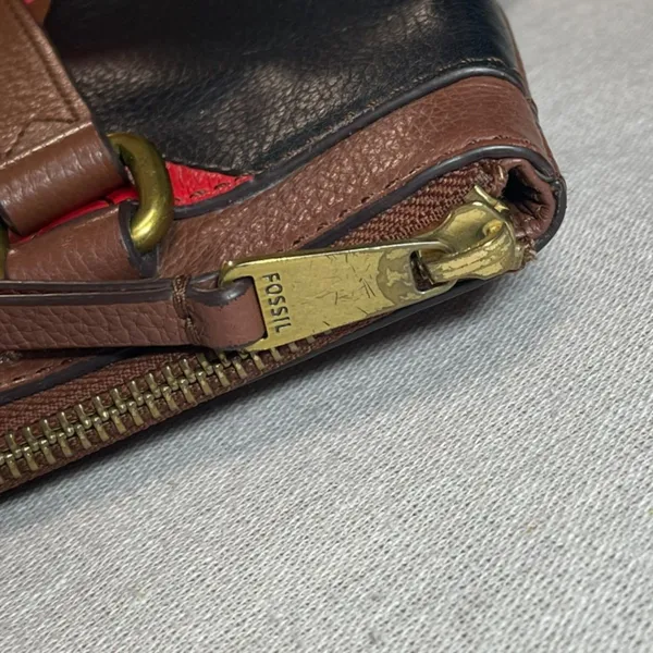 Fossil | Gift Patchwork Genuine Leather Shoulder Bag - Image 15