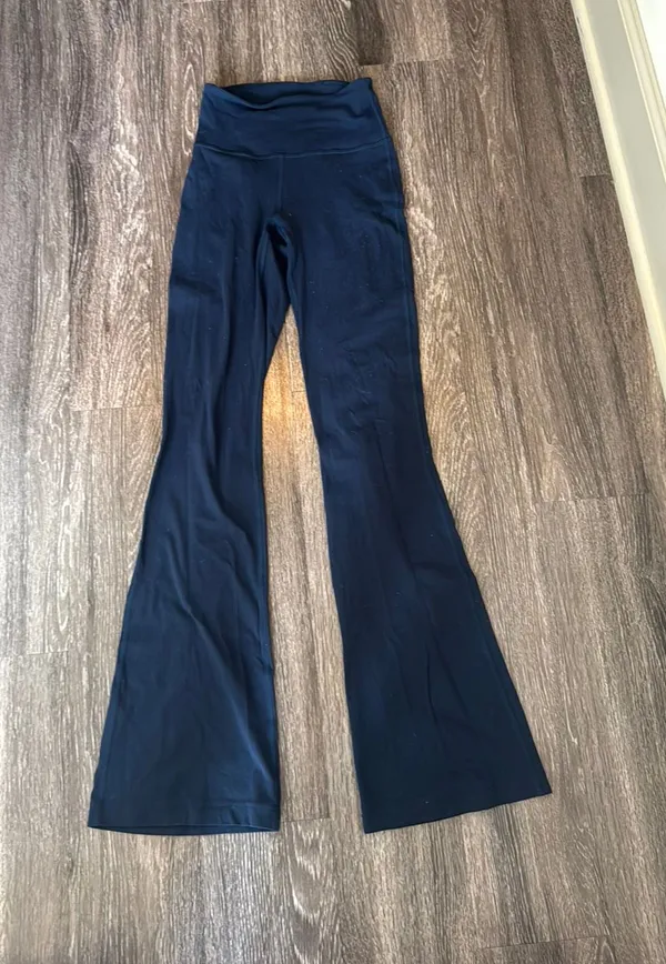 Lululemon Groove Flare Pants Navy - Image 3