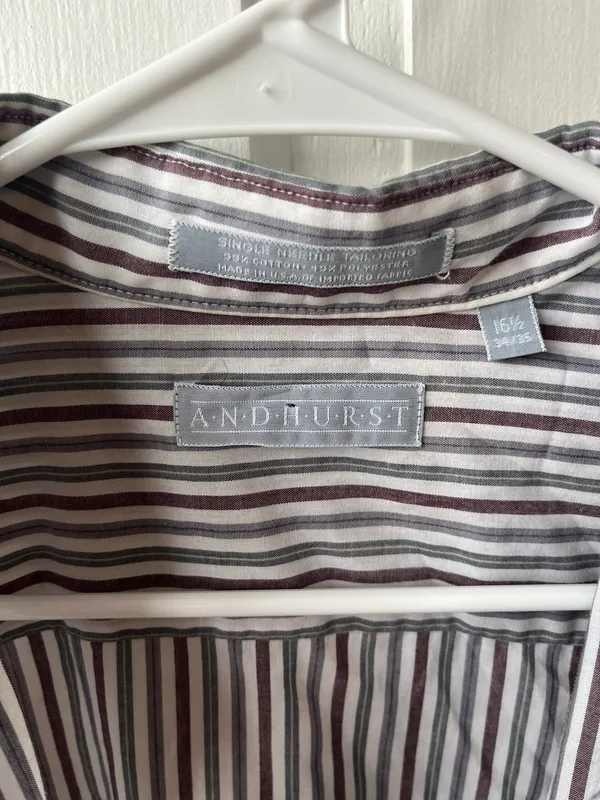 Button Up Shirt/Over Shirt Multiple Size XL - Image 2