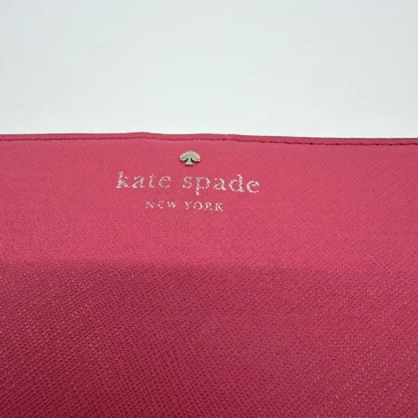 Kate Spade Continental Pink Saffiano Leather Wallet - Image 2