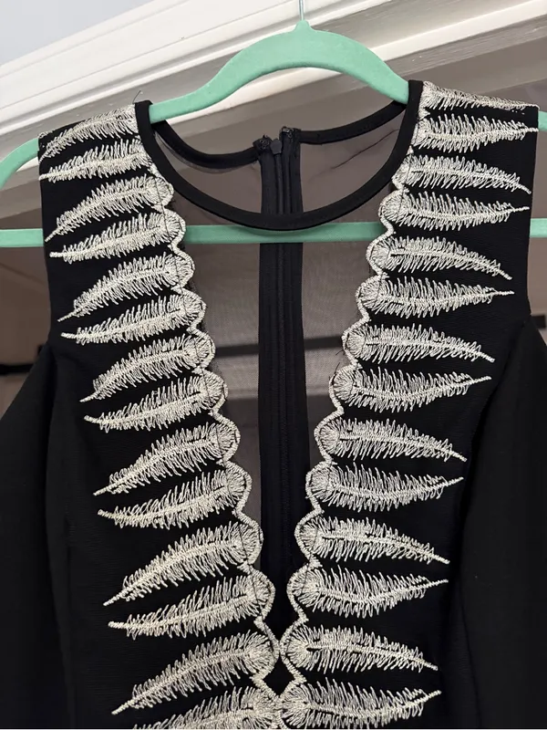 Fabrik Black Cocktail Dress - Image 2