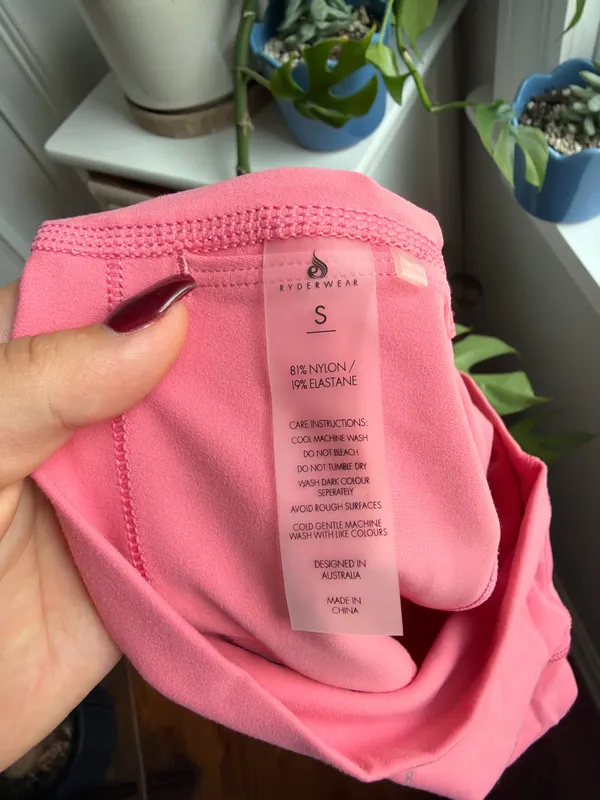 NKD High-Waisted Ryderwear Leggings - Rose - Image 5