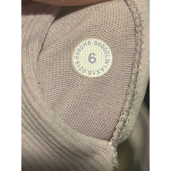 Lululemon‎ Ebb to Street Tank Top Light Purple Ribbed Racerback Built in Bra 6 - Image 7