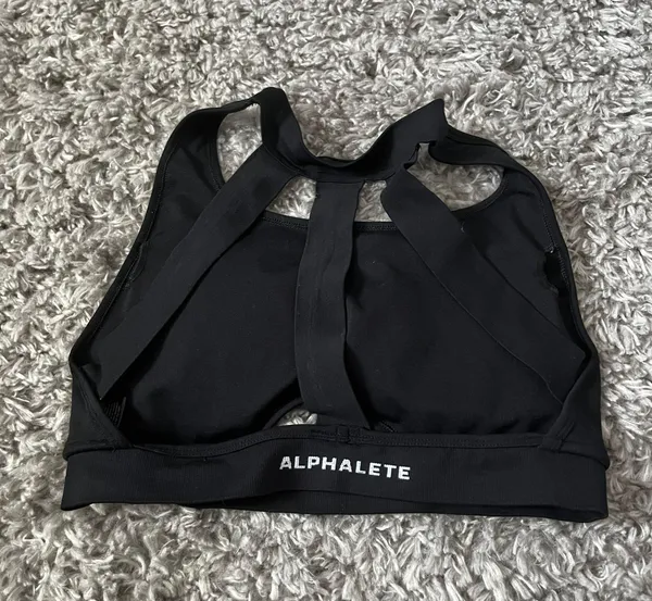 Alphalete Black Sport Bra Size Medium - Image 2