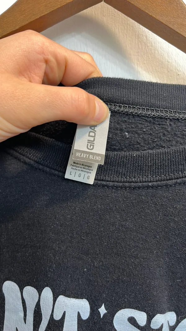 Gildan Sweatshirt Crewneck Large - Image 2