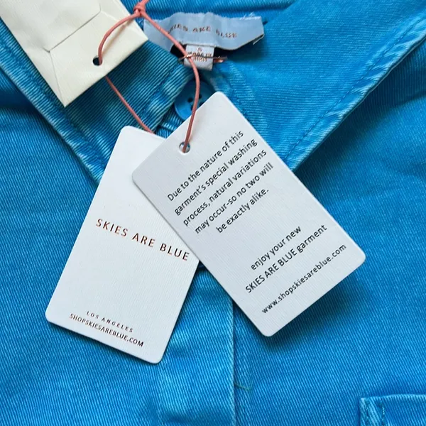 Skies are Blue Blue Denim Button Up - Image 3