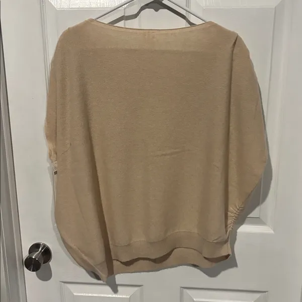 Anthropologie Cashmere Collection Beige Sweater - Image 4