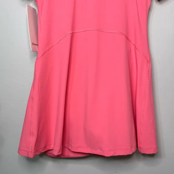 Lululemon Align Short Sleeve Dress Athletic Mini Dress Sakura Pink 10 NWT - Image 9