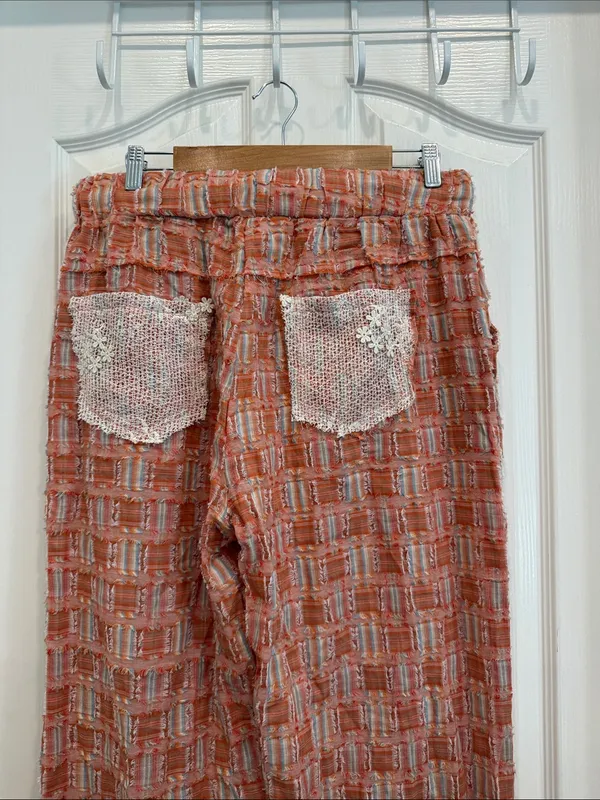 POL lace trim wide leg pants - Image 7