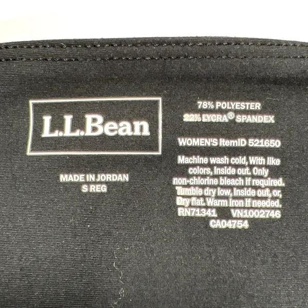 L.L. Bean Everyday Performance Skort Women's Small Black Active UPF 50+ Outdoor‎ - Image 7