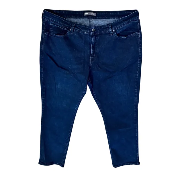 Levi's 512 Skinny Jeans Dark Wash Stretch Denim Classic Style Size‎ 24 - Image 9