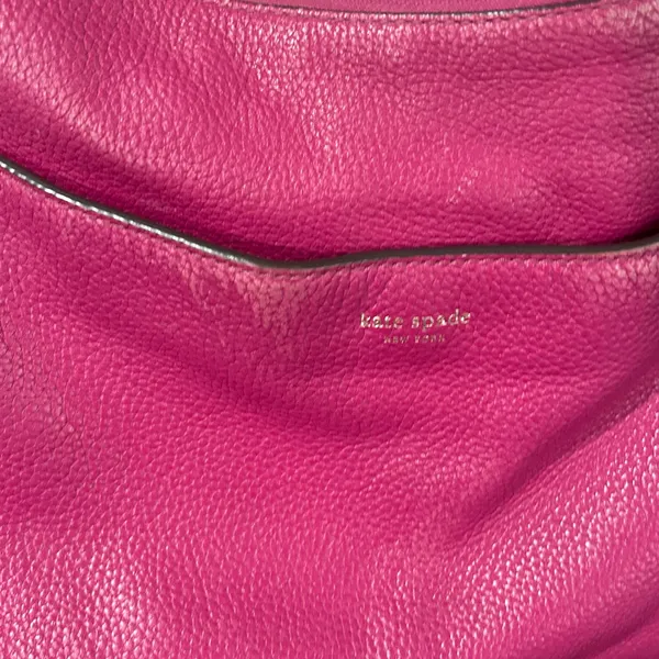 Kate Spade Fuchsia Leather Shoulder Bag - Image 10