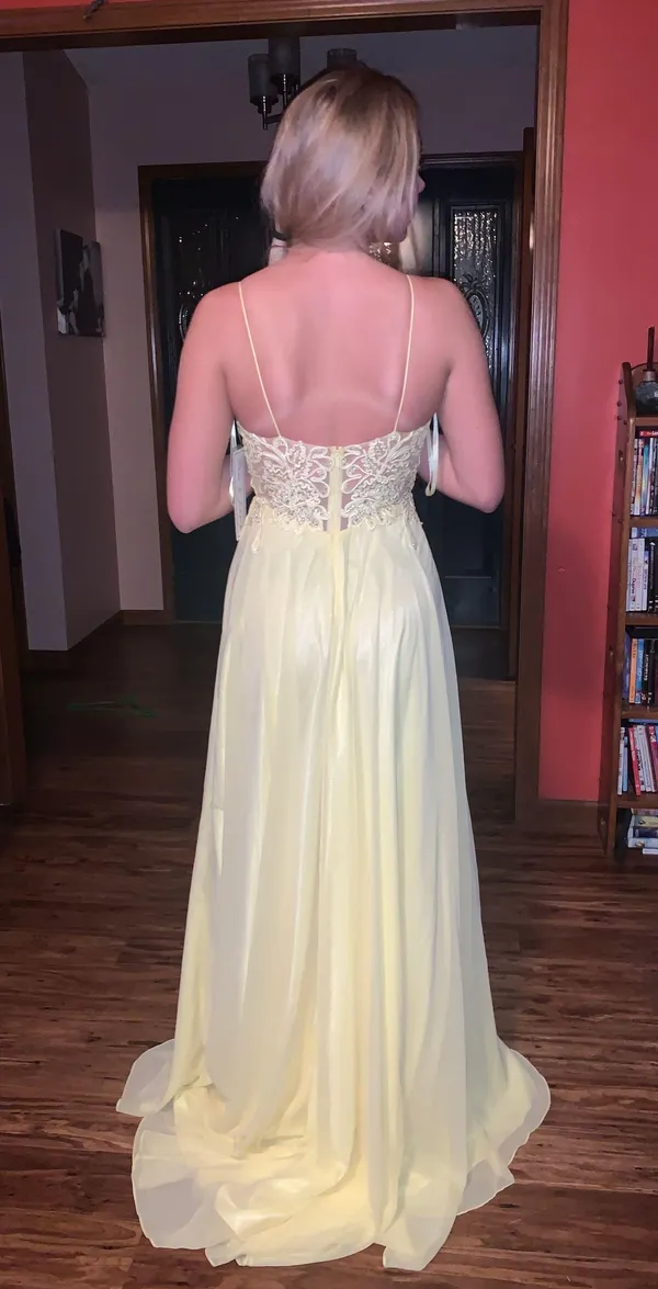 Yellow Prom/Homecoming Dress - Image 2
