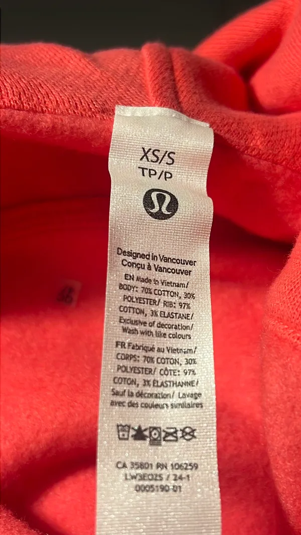 Scuba Oversized Full-Zip XS/S - Image 4