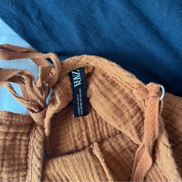 Zara Gauze Maxi Dress - Image 3