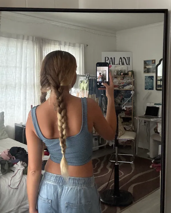 Blue Stripe  Tank - Image 2