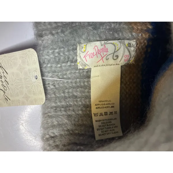 Free people‎ the groove striped beanie one size new winter trendy soft cozy - Image 4