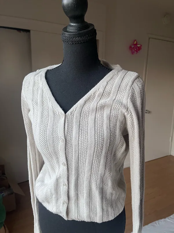 Cardigan Tan Size XS - Image 2
