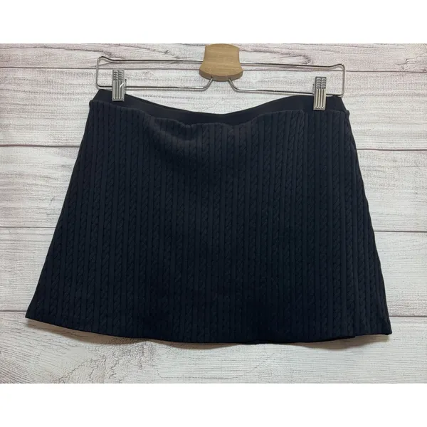 Vtg. Polo Ralph Lauren Navy Blue SKIRT Made in USA SIZE M - Image 2