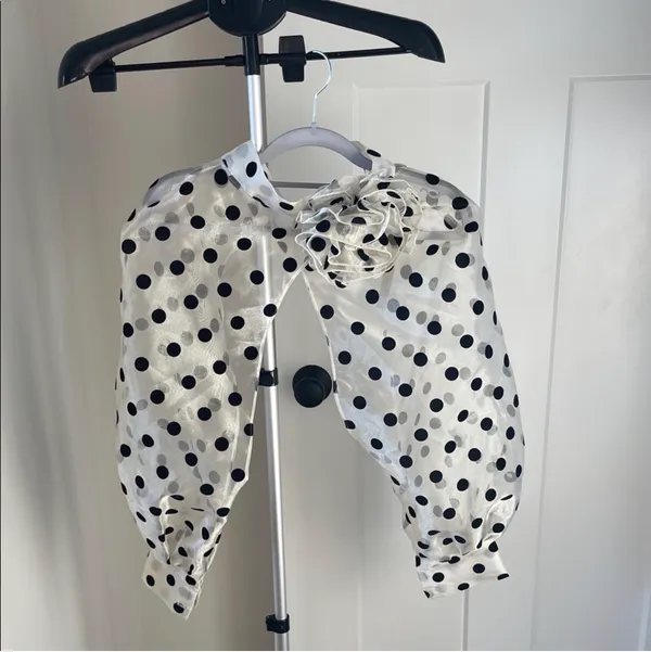 Maeve Anthropologie Polka Dot Blouse - Image 2