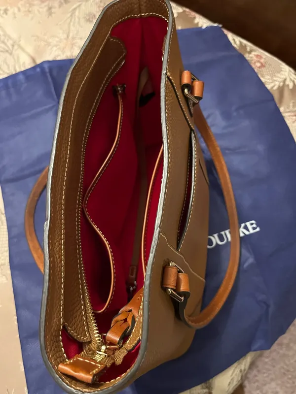 Dooney & Bourke Purse Leather Lexington  - Image 6